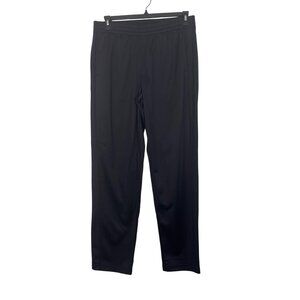 Tek Gear Mens Black Elastic Waist Athletic Pants SZ M Recycled Polyester